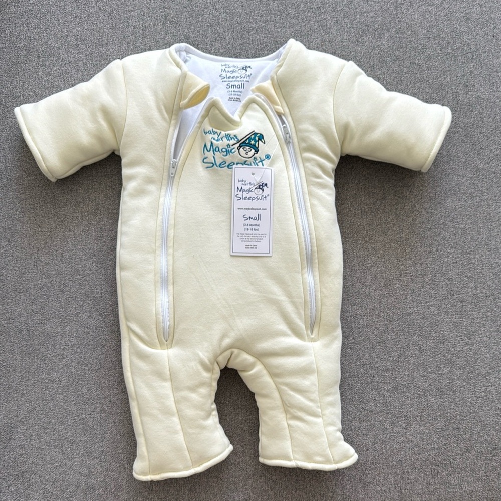 Magic Sleepsuit Cream Kids Pajamas Sleep Sack